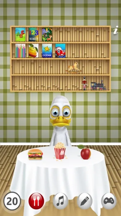 ภาพหน้าจอของ Talking Duck