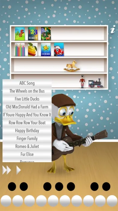 ภาพหน้าจอของ Talking Duck