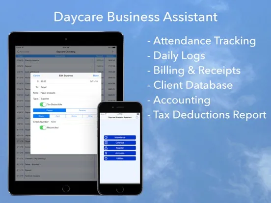 Daycare Business Assistant iPad  Ekran Görüntüleri