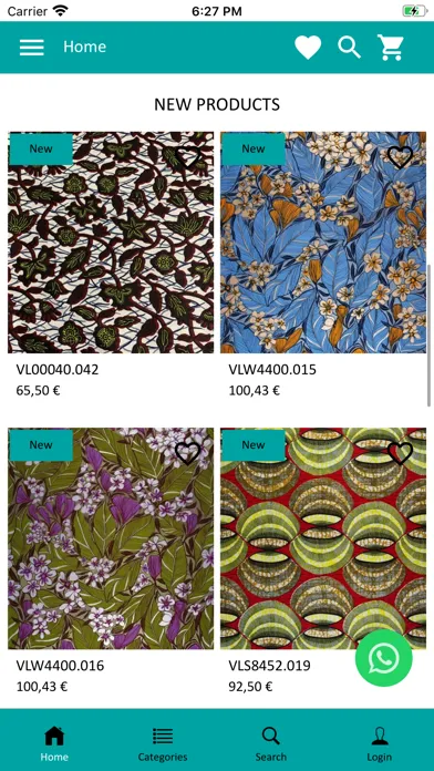 Ảnh chụp màn hình của Sonna African Textiles