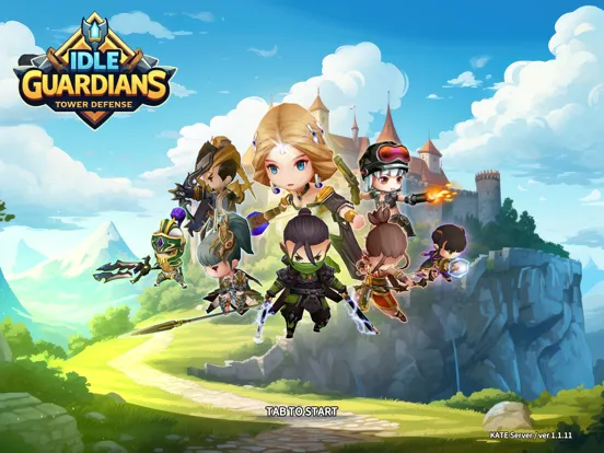 Idle Guardians: Tower Defense iPad  스크린샷