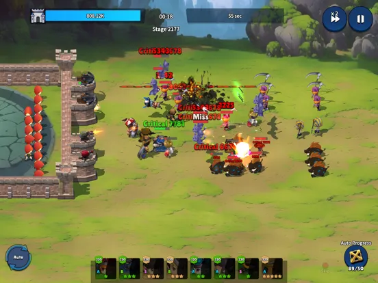 Idle Guardians: Tower Defense iPad  스크린샷