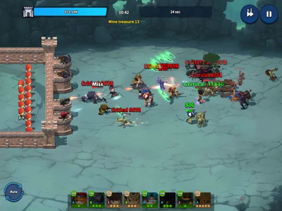Idle Guardians: Tower Defense iPad  스크린샷