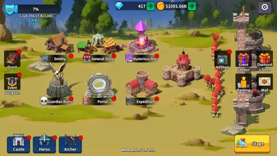 Idle Guardians: Tower Defense 스크린샷