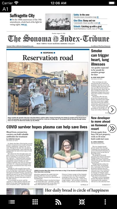The Sonoma Index-Tribune Screenshots