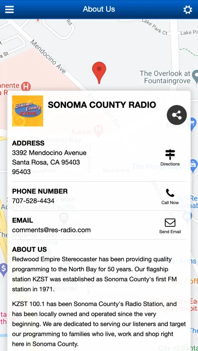 Screenshot di Sonoma County Radio