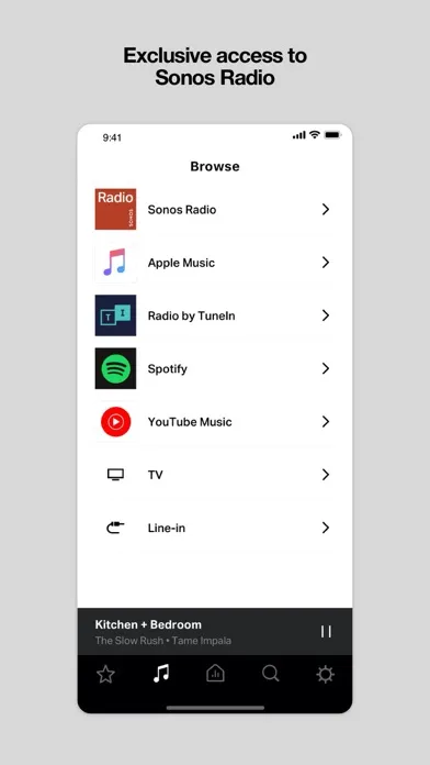 Скриншоты Sonos S1 Controller