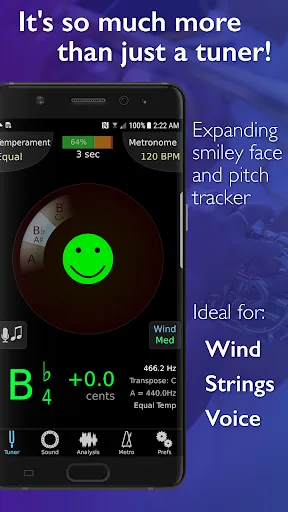 TonalEnergy Tuner & Metronome Screenshots