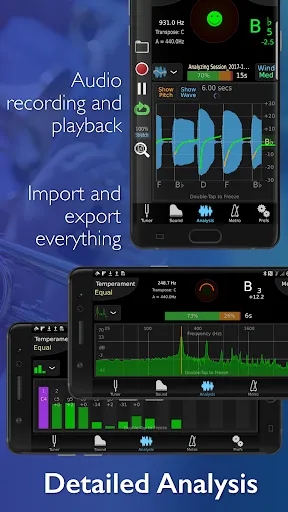 TonalEnergy Tuner & Metronome Screenshots