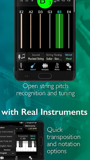 TonalEnergy Tuner & Metronome Screenshots