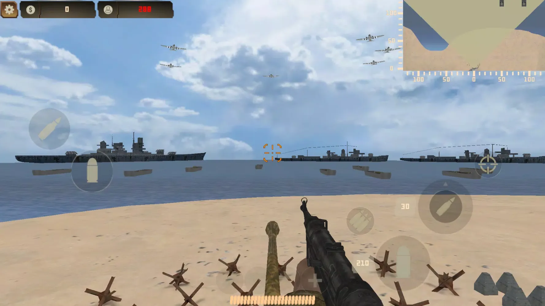 Zrzuty ekranu Beach Defense