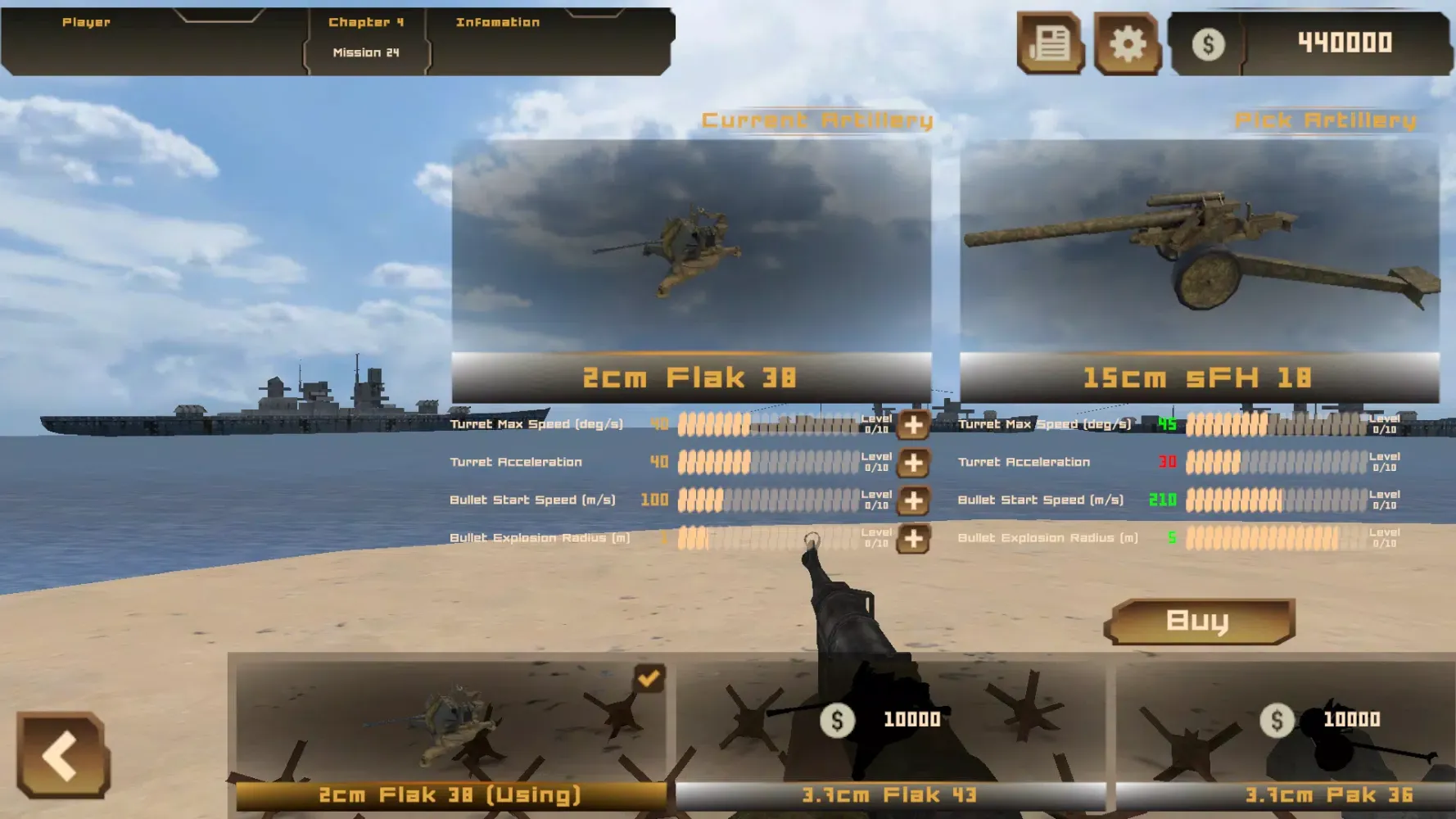 Zrzuty ekranu Beach Defense