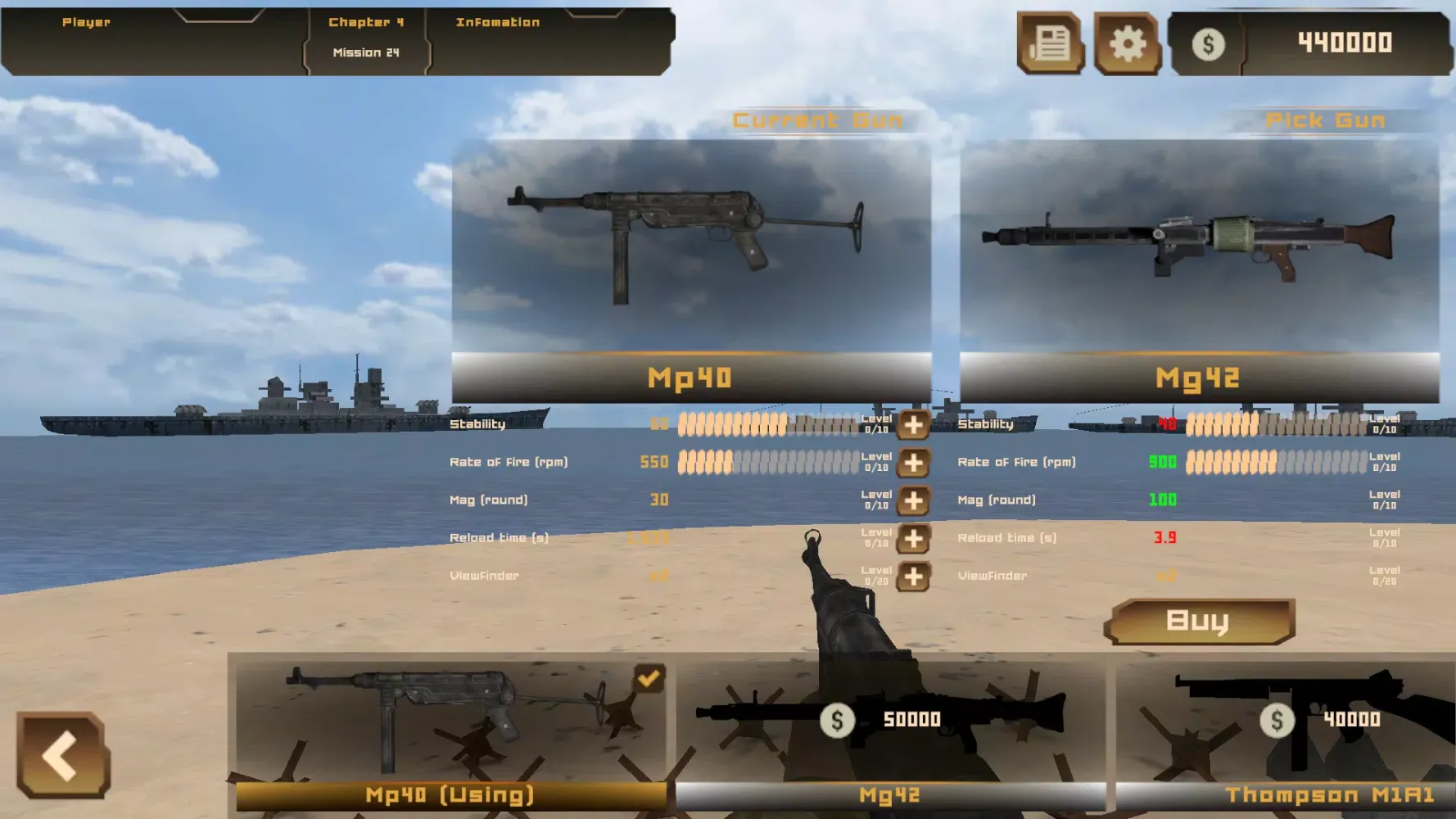 Zrzuty ekranu Beach Defense