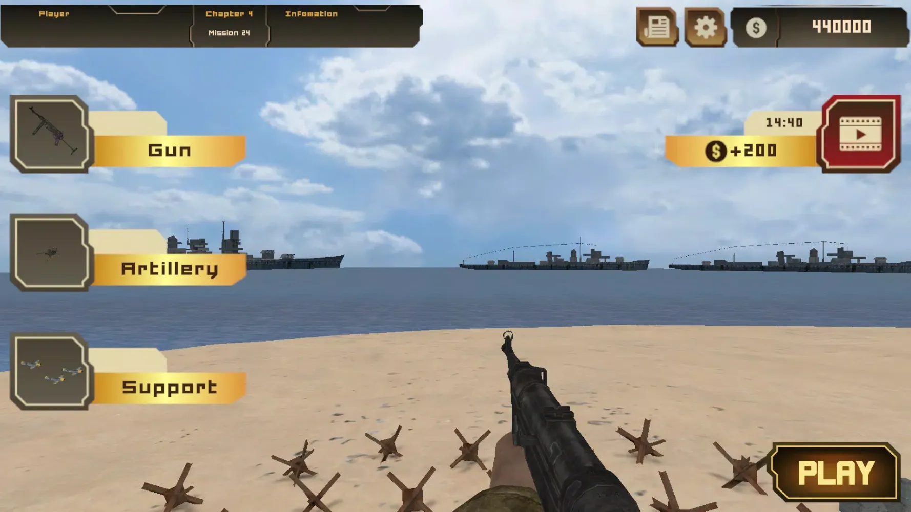 Zrzuty ekranu Beach Defense