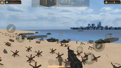 ภาพหน้าจอของ Beach Defense: WW2 D-Day