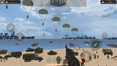 ภาพหน้าจอของ Beach Defense: WW2 D-Day