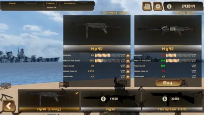 ภาพหน้าจอของ Beach Defense: WW2 D-Day