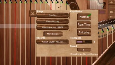 Tangkapan layar Harp Real