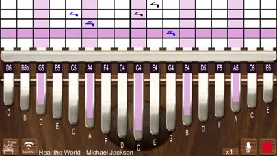 ภาพหน้าจอของ Kalimba Real