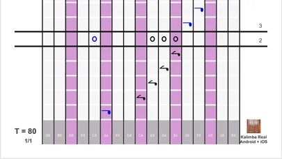 ภาพหน้าจอของ Kalimba Real