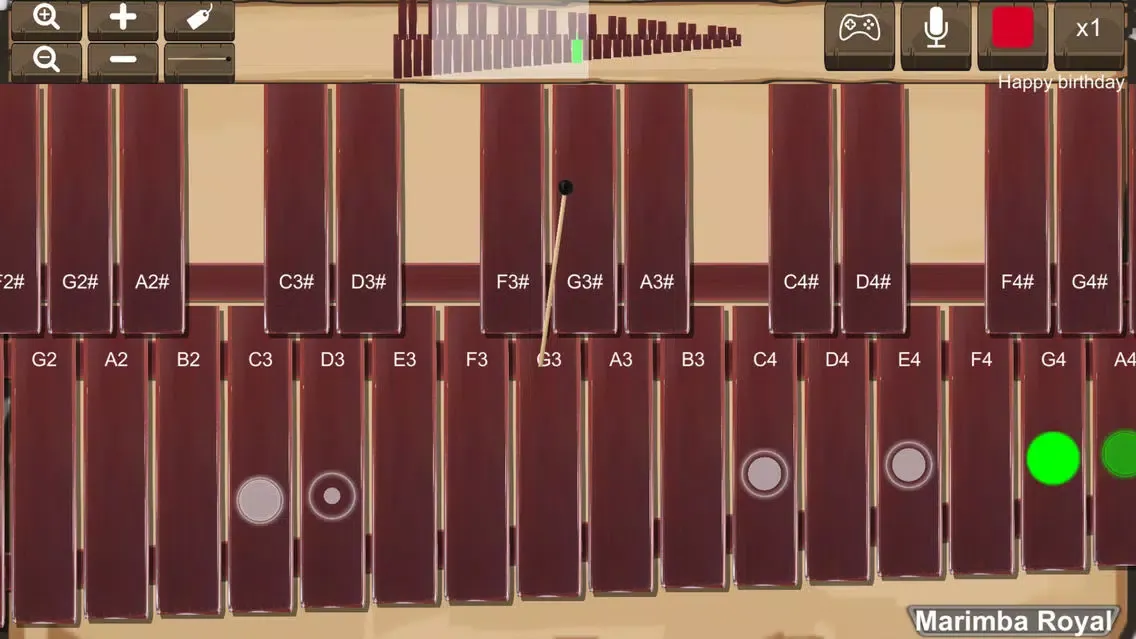 Скриншоты Marimba Royal