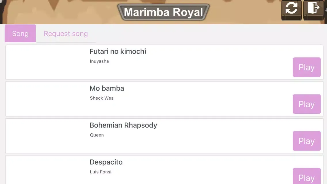 Скриншоты Marimba Royal