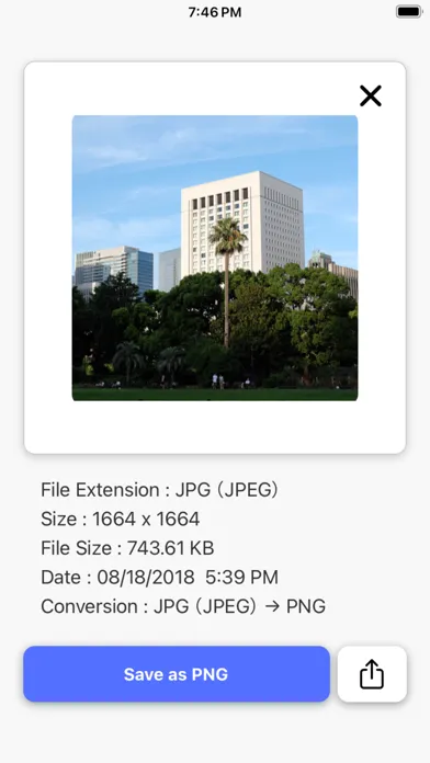 Captures d'écran de Image Converter - jpg,png,heic