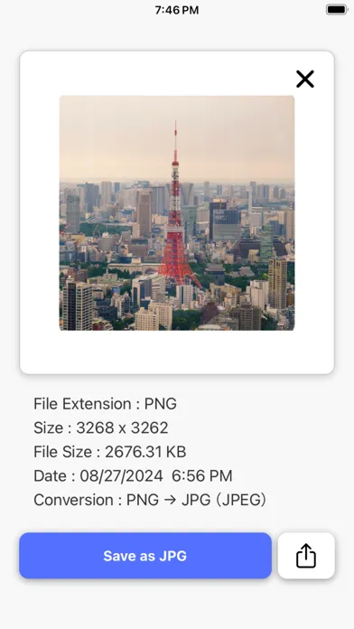 Captures d'écran de Image Converter - jpg,png,heic
