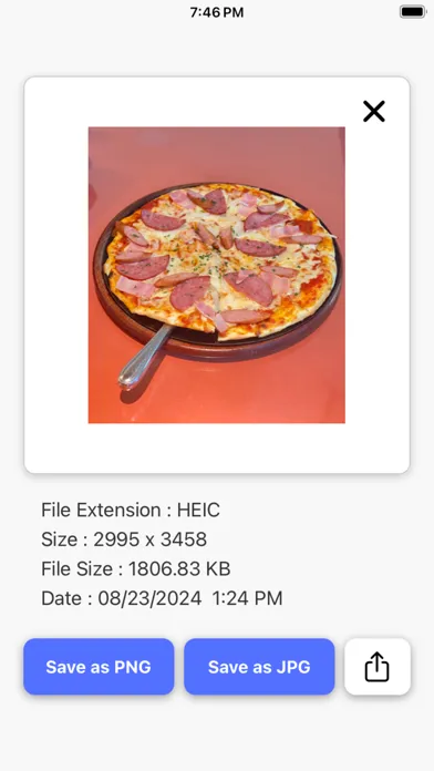 Captures d'écran de Image Converter - jpg,png,heic