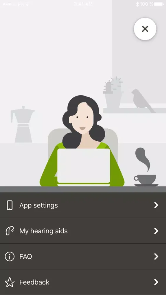Phonak Remote Screenshots