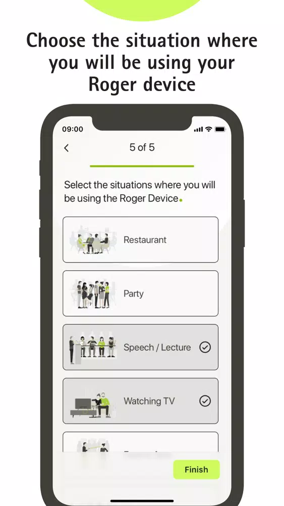 Screenshot di myRogerCoach
