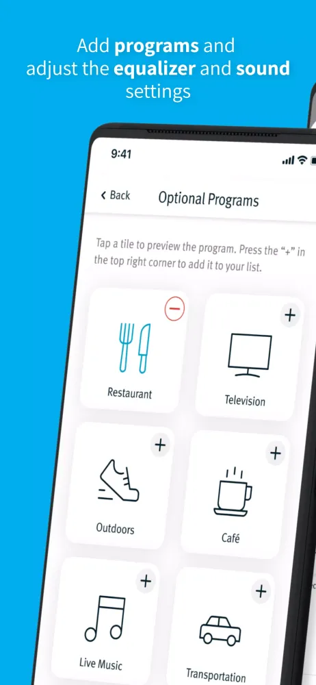 Screenshot di Unitron Remote Plus