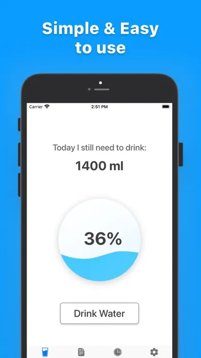 Tangkapan skrin Drink Water Reminder & Monitor