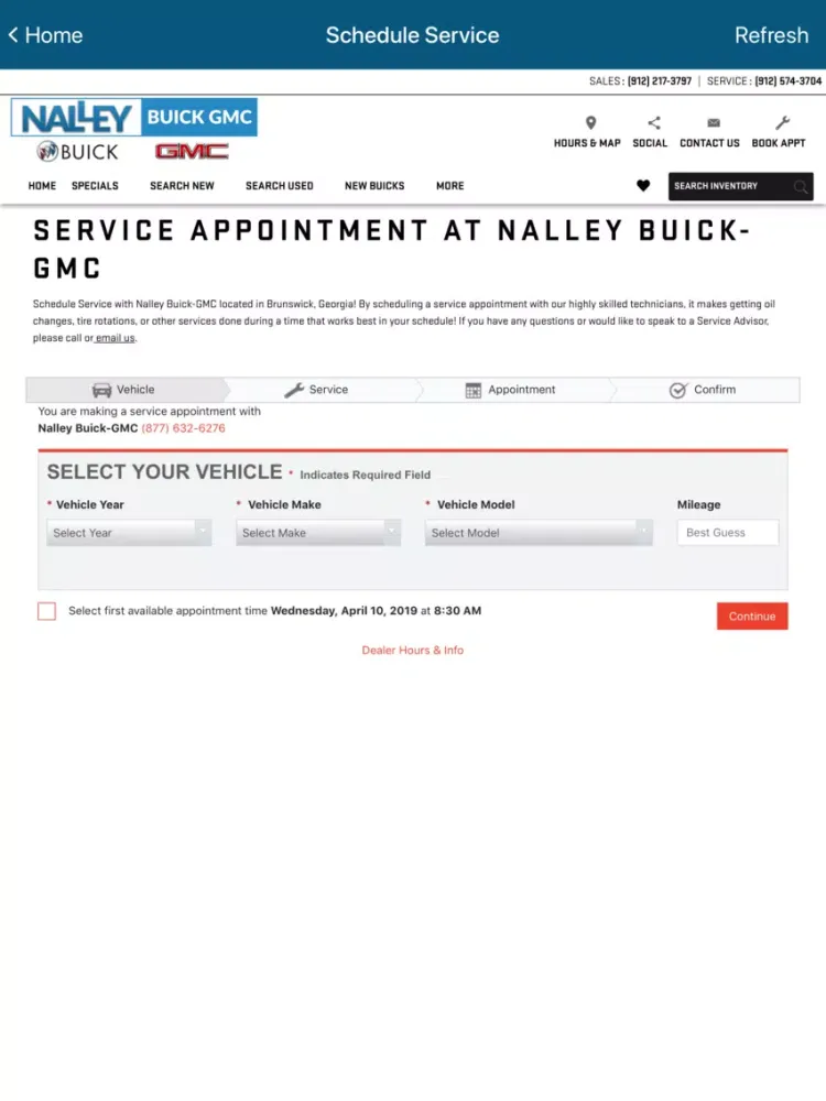 صور Nalley Buick GMC iPad 