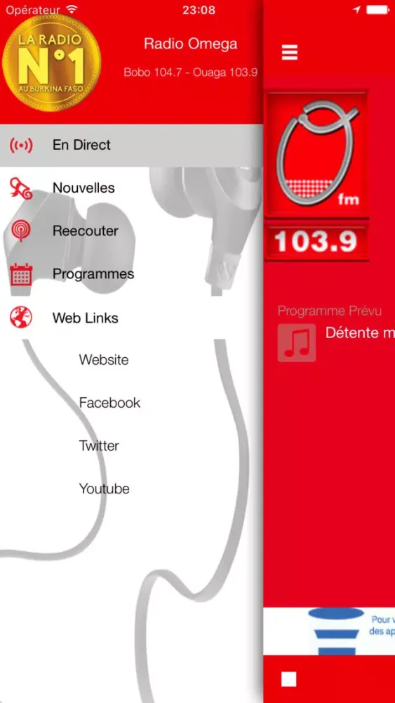 Radio Omega (Officielle) স্ক্রিনশট