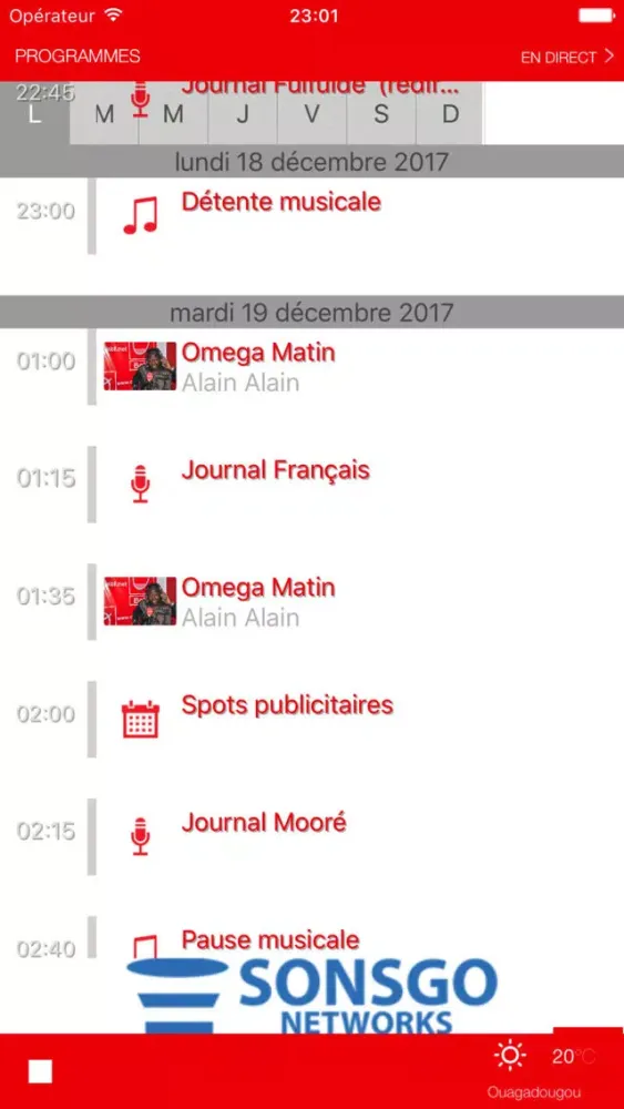 Radio Omega (Officielle) স্ক্রিনশট