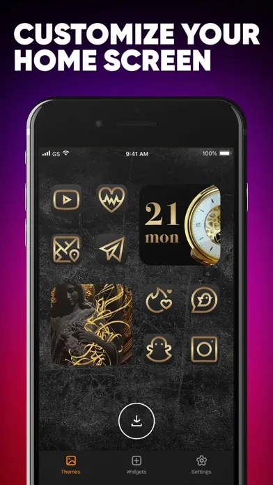 ThemeOn・widgets, icons changer স্ক্রিনশট