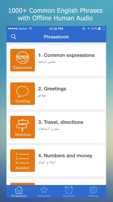 Phrasebook: Learn to Speak English應用截圖