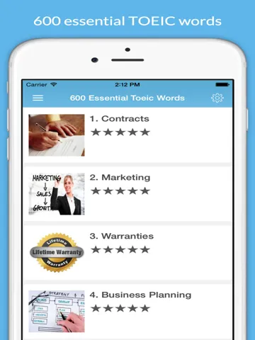 600 Essential Toeic Words iPad  স্ক্রিনশট