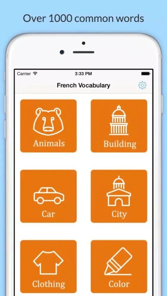 Learn French with Common Words Screenshots