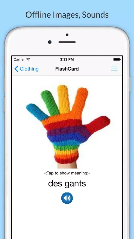 Learn French with Common Words Screenshots