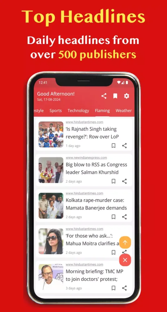 Screenshot di All News - English India