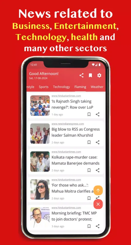 Screenshot di All News - English India