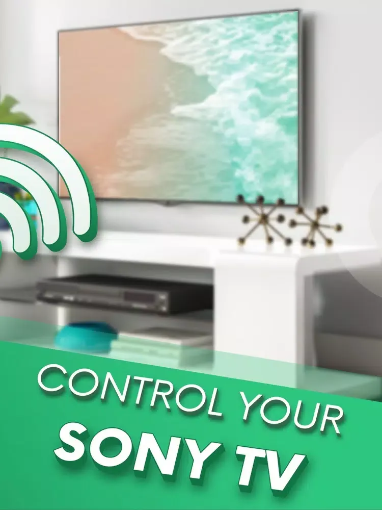 Ảnh chụp màn hình của Remote Control for Sony TV iPad 
