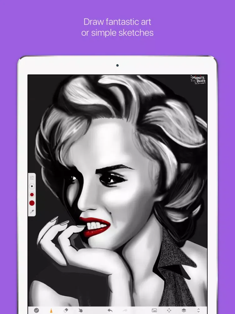 Sketch - Draw & Paint iPad  سکرین شاٹس