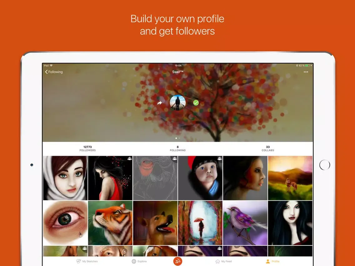 Sketch - Draw & Paint iPad  سکرین شاٹس