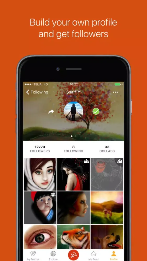 Sketch - Draw & Paint سکرین شاٹس