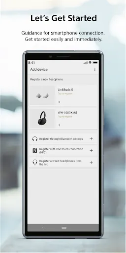 Sony | Headphones Connect スクリーンショット
