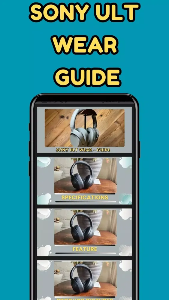 Sony ULT Wear Guide スクリーンショット