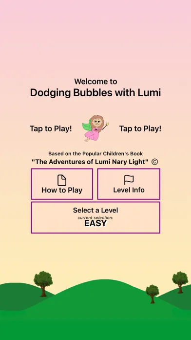 Tangkapan layar Dodging Bubbles with Lumi